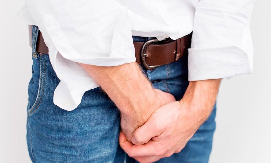 Sakit sa singit nga adunay prostatitis